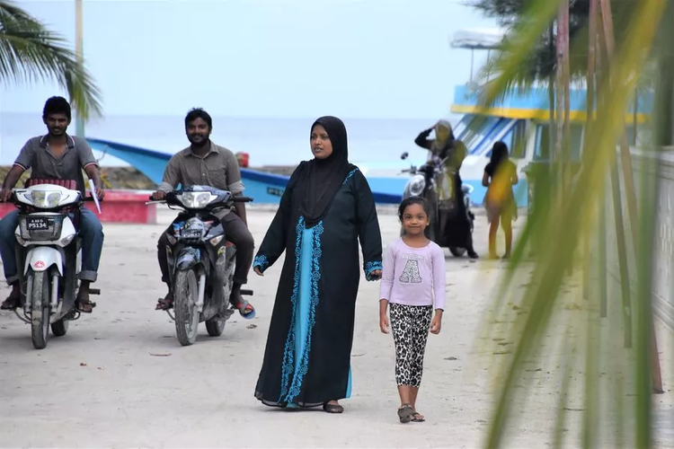 মালদ্বীপের স্থানীয় অধিবাসী। ফাইল ছবি