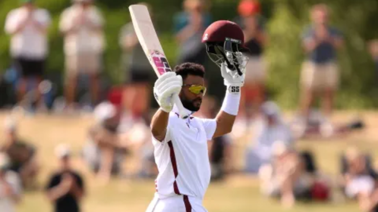 হোপের সেঞ্চুরিতে পঞ্চম দিনে ক্রাইস্টচার্চ টেস্ট