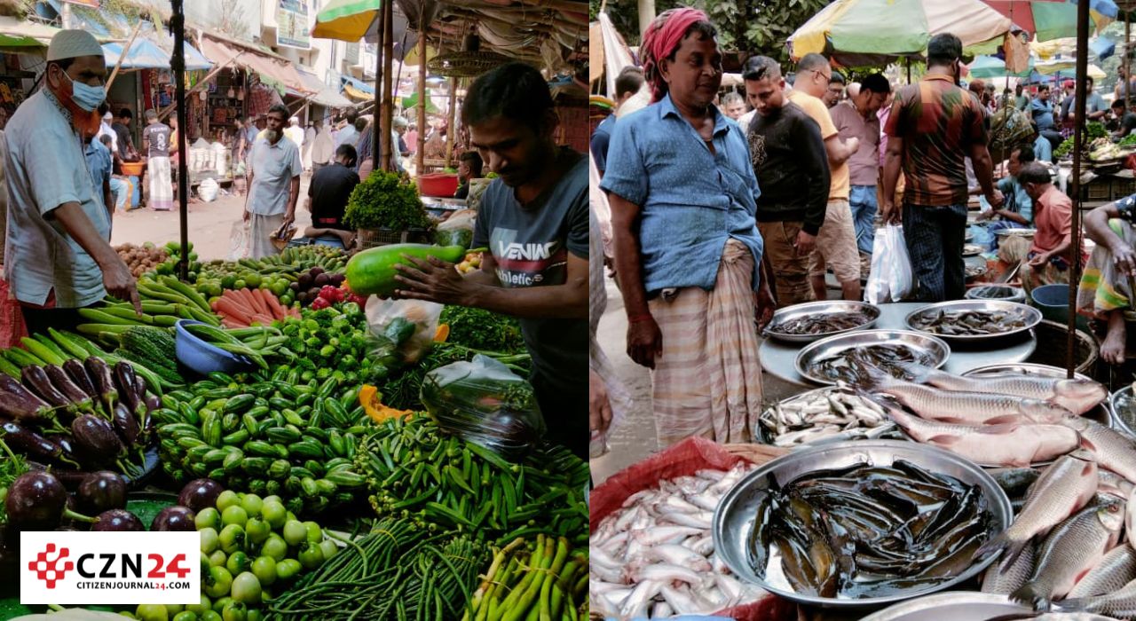 ভরা মৌসুমেও কমছে না
শীতের সবজির দাম