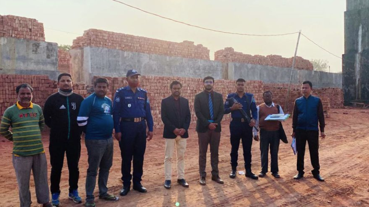 কুড়িগ্রামে ইটভাটায় ভ্রাম্যমাণ আদালতের জরিমানা