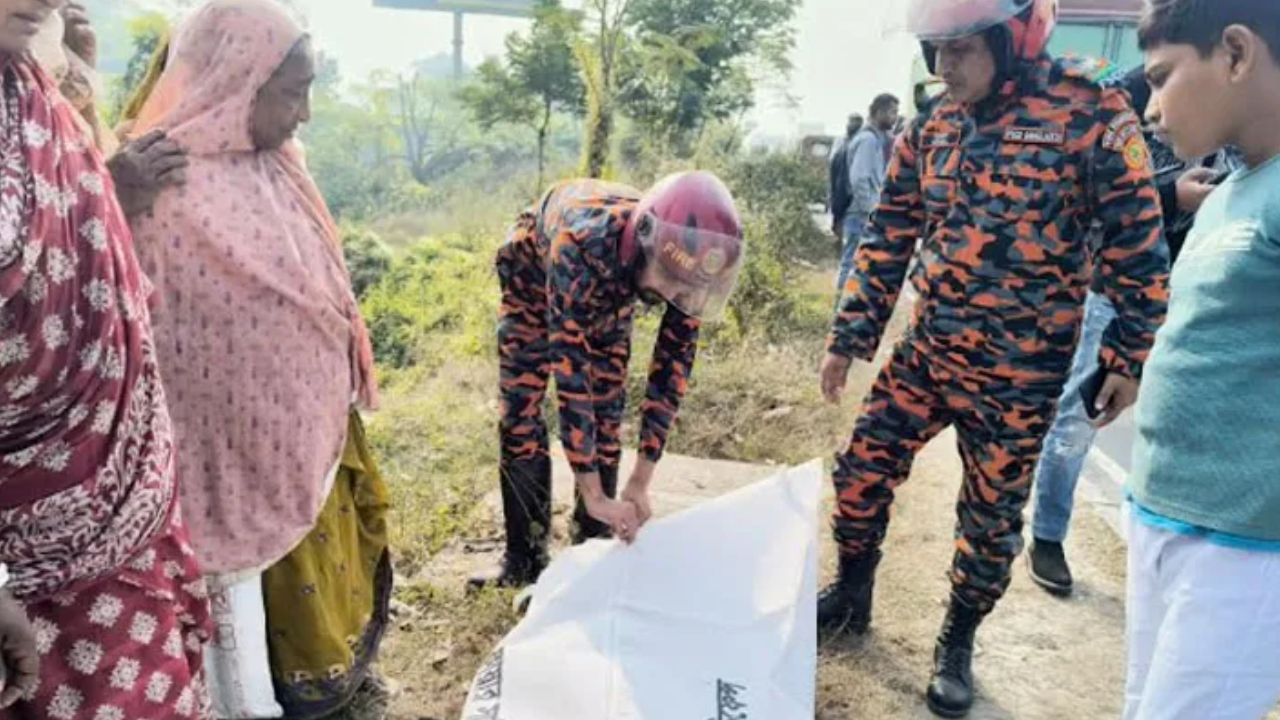 ঢাকা-মাওয়া একপ্রেসওয়েতে প্রাণ হারালো এক নারী