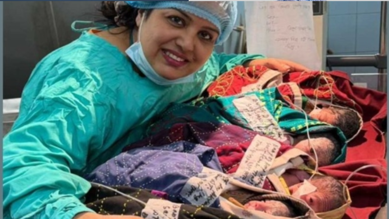 একসঙ্গে ৫ সন্তানের জন্ম দিলেন ১০ বছরের নিঃসন্তান নারী