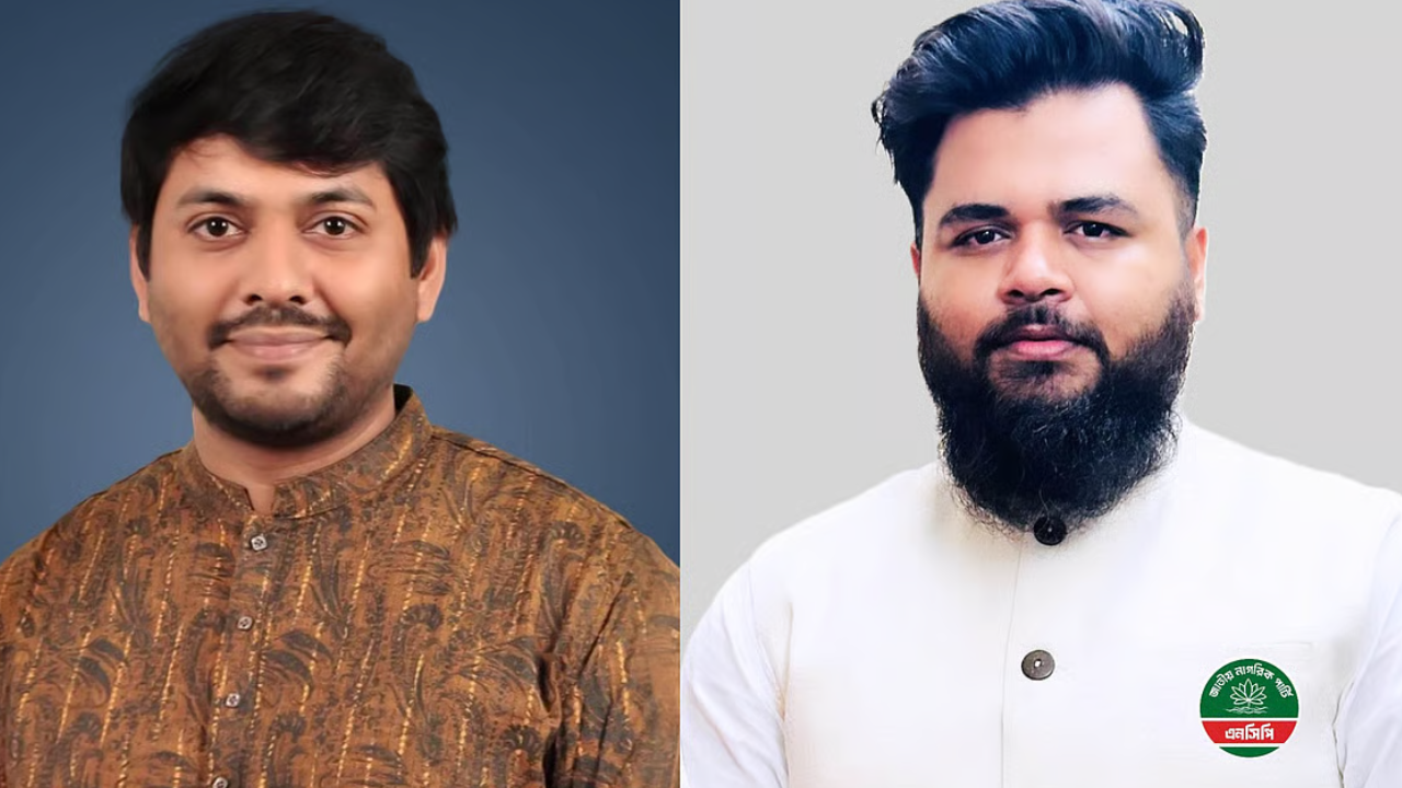 ফরিদপুর জেলা এনসিপির আহ্বায়ক হাসিবুর ও সদস্যসচিব সাইফ