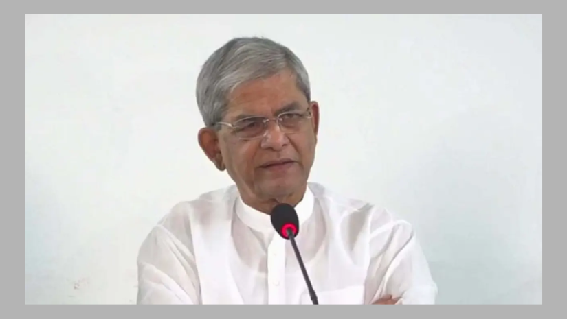 জাতীয় নির্বাচনের আগে গণভোটের কোনো সুযোগ নেই : মির্জা ফখরুল 