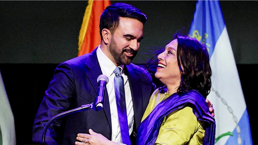 নিউইয়র্কে ইতিহাস গড়লেন জোহরান মামদানি, আবেগে মা মীরা নায়ার