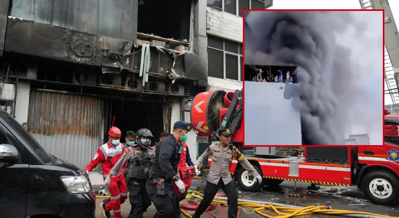 জাকার্তায় ভয়াবহ আগুন, নিহত ২২