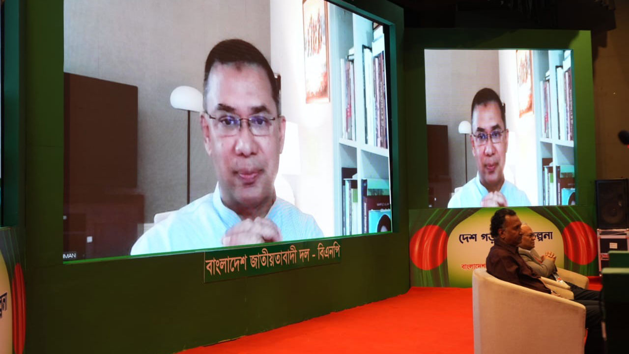 প্রার্থী নয়, মুখ্য ধানের শীষ: তারেক রহমান