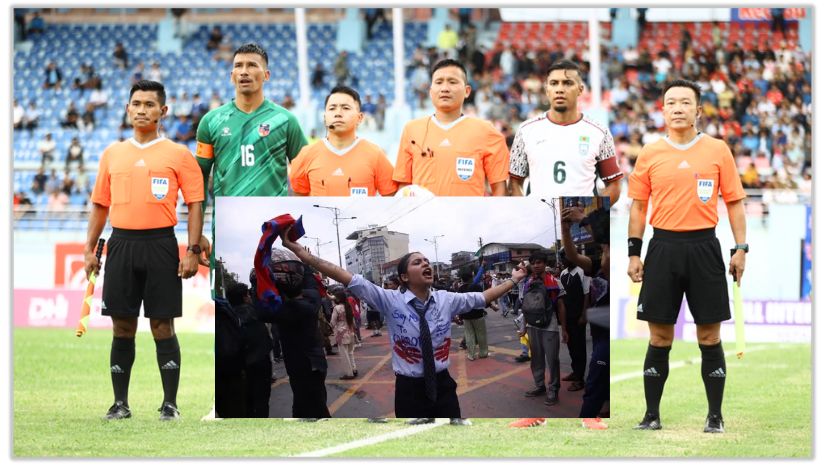 জেন জি বিক্ষোভের জের ফুটবলে