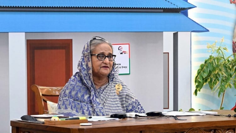 বিনামূল্যে সরকারি বাড়ি গৃহহীনদের আত্মমর্যাদা এনে দিয়েছে : শেখ হাসিনা