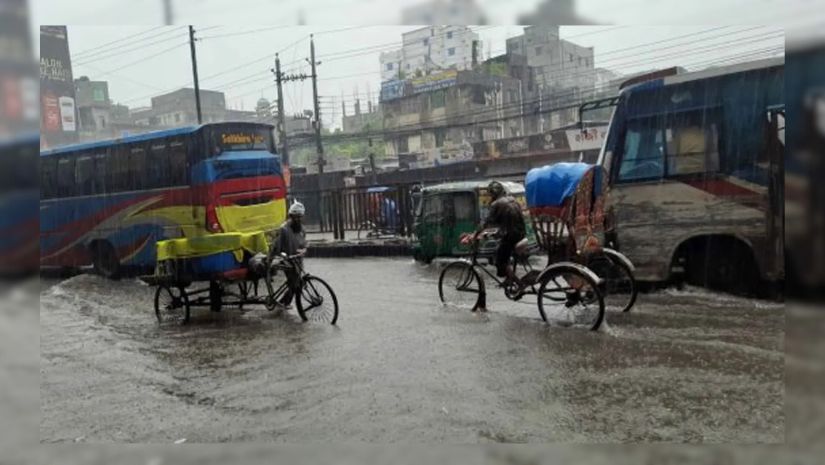 রাজধানীতে রেকর্ড বৃষ্টিপাত