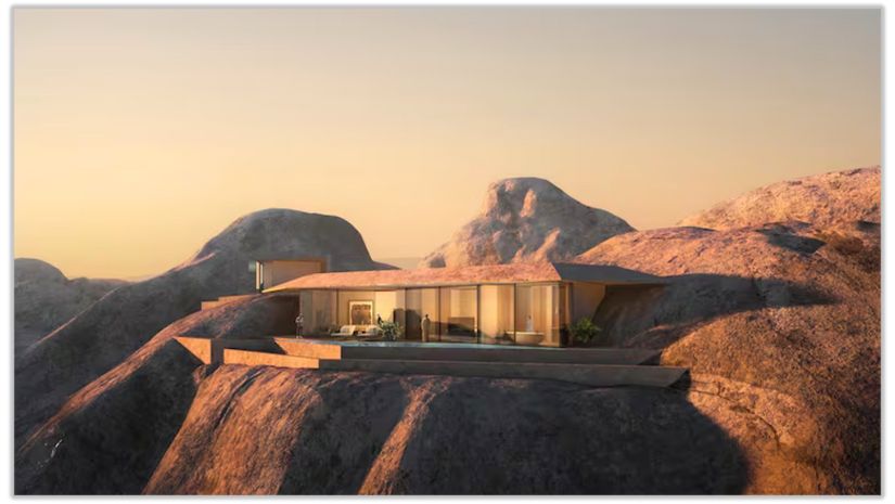 পাথর খোঁদাই করে কী বানাচ্ছে সৌদি?